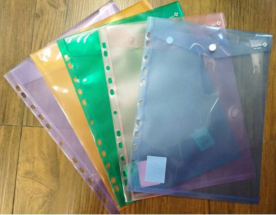 Tpf File SHASHIN A4 ENVELOPE (SNAP) 11 HOLES (VERTICAL) TPF 3018- DOCUMENT HOLDER
