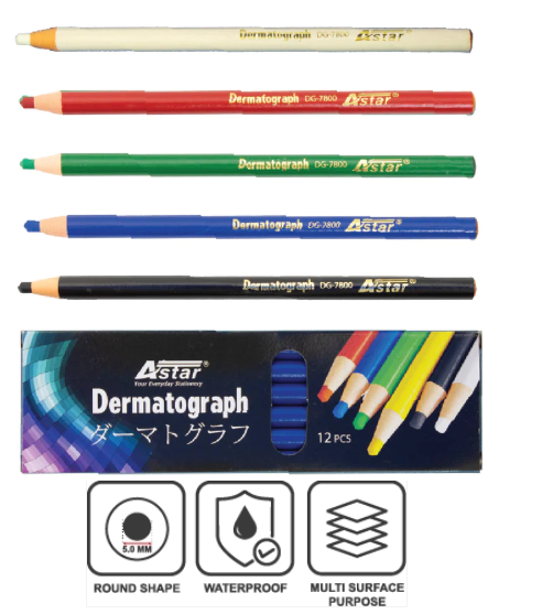 ASTAR MARKING / DERMATOGRAPH PENCIL DG7800