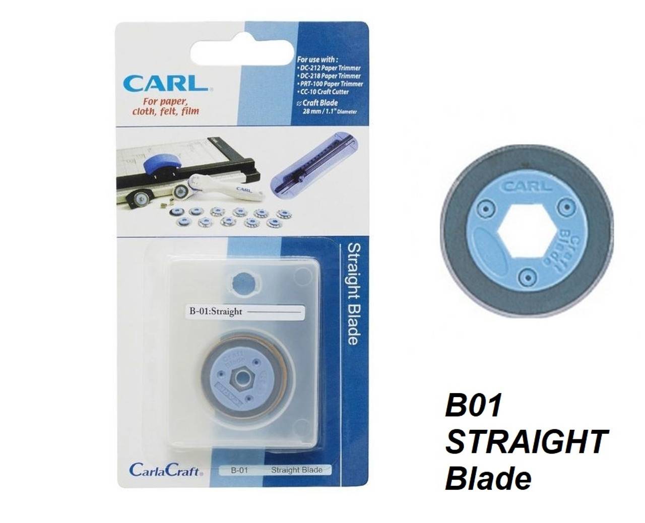 CARL CUTTER BLADE B01