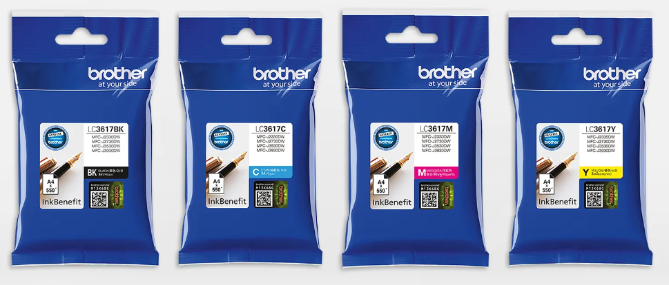 BROTHER INK CARTRIDGE LC-3617