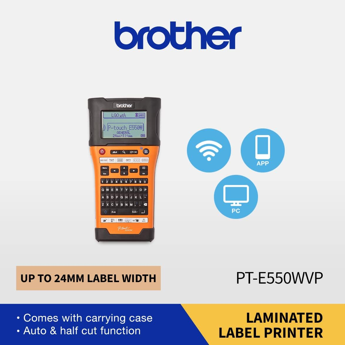 BROTHER LABELING MACHINES PTE550WVP